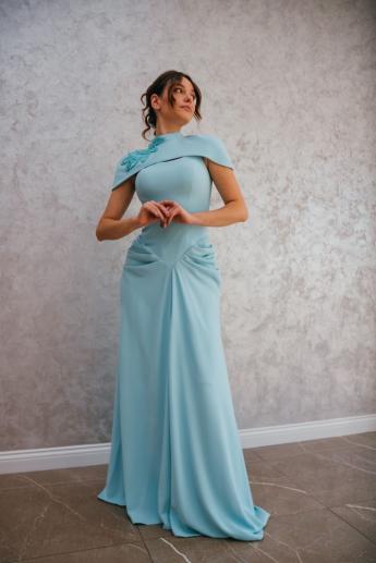 Evening dresses 2026 - n.3174 (beige, baby blue)