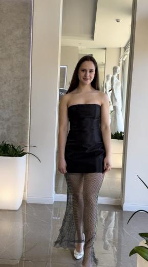 Evening dresses 2026 - n.6415 (black, ivory, powder)