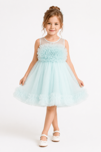 Kids Dresses - Mint 1-5